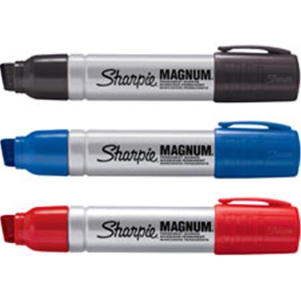 Sanford Sharpie Magnum Permanent Markers - Red SAN44002